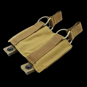 Tacshield T3607CY Speed Load Double Pistol Double Coyote 1000D Nylon
