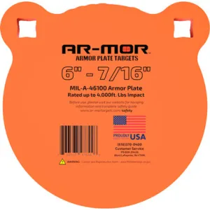 AR-MOR 6" MIL46100 STEEL GONG
