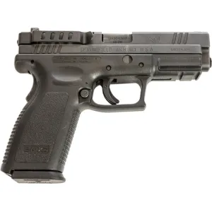 Techna Clip XDBA Conceal Carry Gun Belt Clip Black Carbon Fiber Belt Mount for Springfield XD Ambidextrous