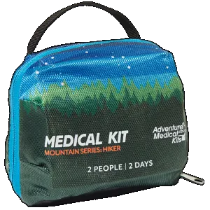 Adventure Medical Kits 01001021 Mountain Hiker Medical Kit First Aid Water Resistant Orange/Blue