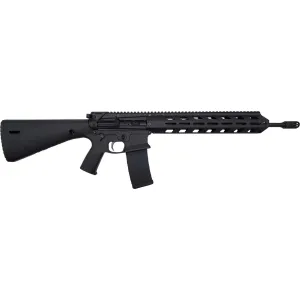 Wraithworks WARP-15 Polymer AR15 Rifle - Black | .223 Wylde | 16" Stainless Barrel | Integral Buttstock & Textured Pistol Grip | Trap Door Buttplate | Lightweight Rifle Only 5 lbs