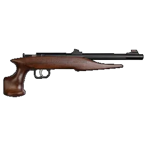 Crickett 41001 Hunter Adult 22 Mag 1rd 9" Threaded Blued Steel Single Shot Barrel, Walnut Stock
