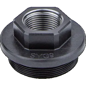 KGM Suppressors A-SMG9-DTA-S-4 Direct Thread Adapter SMG9 M13.5x1 Nitride Steel