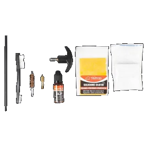 Tapco TAP22080 Handgun Cleaning Kit 38/357/9mm Handgun Black