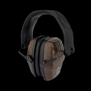 RAD DU-LOHP-BRN-BX LOW PROFILE EARMUFF BROWN