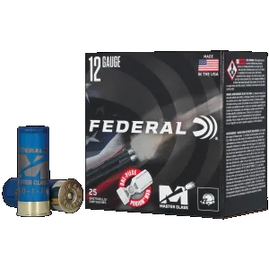 Federal 12ga 2.75 Inch 1oz #7.5 Shot 25 Rounds