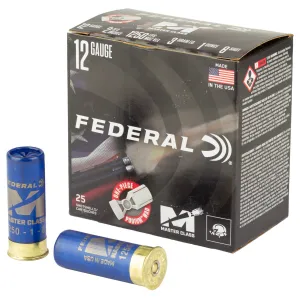Federal Master Class 12 Gauge 2.75 Inch 1 Ounce #8 Shot 25 Rounds