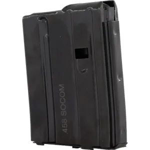 E-Lander Magazine .458 Socom 4 Round Steel Compatible with AR-15 Type Firearms