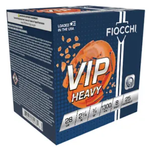 VIP Heavy 28ga, 2 3/4" 3/4oz 1300FPS #8
