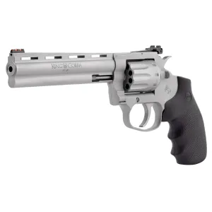 Colt King Cobra 22 Long Rifle 6in 10rd Matte Stainless Hogue
