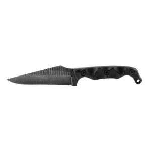 STROUP TU2 4" ACID ETCHED BLK W/SHTH