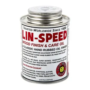 HALF PINT LIN-SPEED FINISH OIL