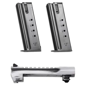 Magnum Research Mkxix 50ae Conversion Kit 6 Inch Barrel for Desert Eagle Two Magazines