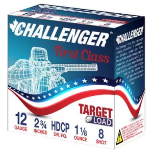 12 GAUGE 2-3/4'' 1-1/8 OZ #8 SHOT 250/CASE (CTA12HD8)