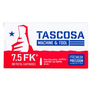 Italian Firearms Group TMTAMMOF5 7.5FK 95gr Hollow Point 50 Per Box/12 Case
