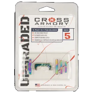 Cross Armory Rainbow Aluminum Glock Gen5 3 Piece Upgrade Kit