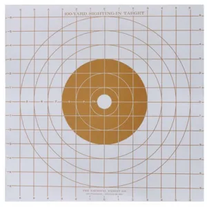 ST-3 ORANGE SIGHT-IN TARGETS 100/PACK