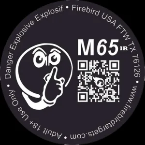 Firebird USA M65IR M65IR Moving Trajectory/Static Impact Enhancement Flash/Smoke/Sound Universal Firearm 65mm 10 Targets