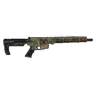 POF P-15 BASE RHODESIAN BRUSH STROKE 5.56 16.5"BBL, 15"MLOK RAIL, DIRECT IMPENGMENT 1-30RD MAGAZINE