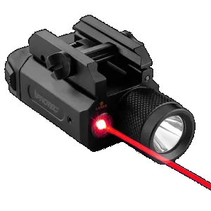 Alliance Consumer Group Rm600Lsr Rail Mount Light Red Laser 600 Lumens Ambidextrous Usb-C Rechargeable