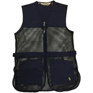 FULL MESH DUAL PAD SHOOTING VEST NAVY 4XL