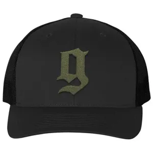 PUFF G TRUCKER HAT BLACK