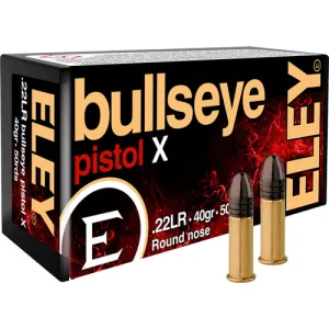ELEY BULLSEYE PISTOL 22LR 40GR
