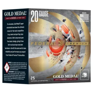 Fed Gold Medal Paper 20ga 2.75 7/8oz #7.5 25