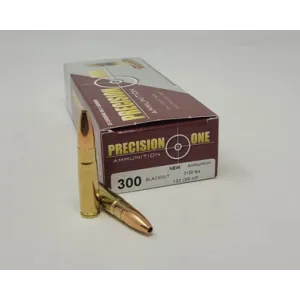 PRECISION ONE 300BLKOUT 130G HP 20RDS