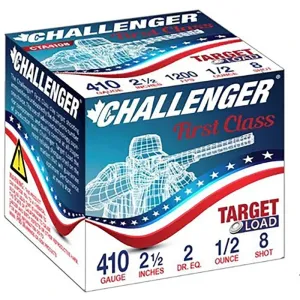 CHALLENGER 410 BORE 2-1/2'' 1/2OZ #7.5 250 CASE