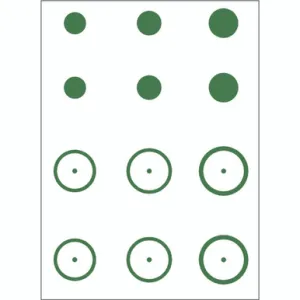 Gunstar Pro Series Mongo Reticle Green for Scope Systems