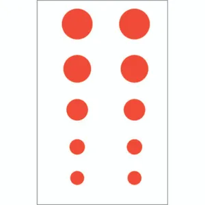 Gunstar Colossal Dots Orange Circle Dot Red Dot Sight for Multiple Platforms