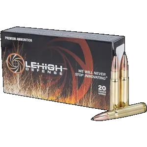Wilson Combat Lehigh Tipped Controlled Chaos 358 Winchester 180 Grain 20 Rounds