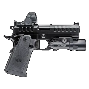 Watchtower Firearms APACHE9MMCMNDRBLK Apache Commander Frame 9mm Luger 15+1 4.25" Threaded Barrel Steel Slide Black PVD