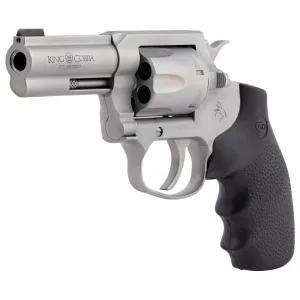 Colt King Cobra 357 Magnum 3 in 6 Rounds Matte Stainless Hogue Grip