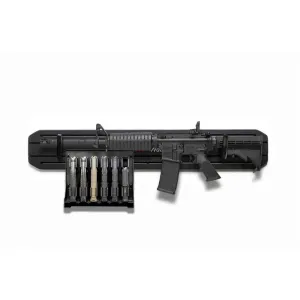 MINMOD RIFLE RACK W/MAG PACK HANGER FOR AR-15