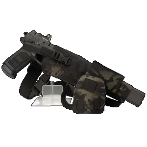 Cole-tac VWX109 Varmint Wrangler XL Pistol Holder Chest MultiCam Black Right Hand