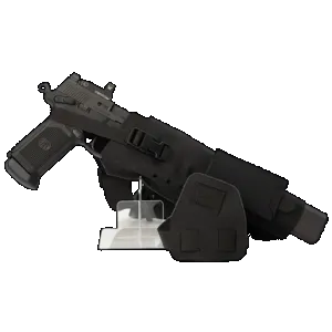 Cole-tac VWX102 Varmint Wrangler XL Pistol Holder Chest Black Left Hand