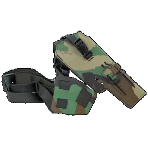 Cole-tac VW216 Varmint Wrangler Pistol Holder M81 Woodland Left Hand