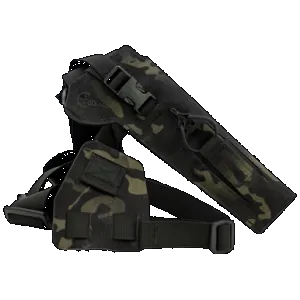 Cole-tac VW205 Varmint Wrangler Pistol Holder Chest Multi-Cam Black Left Hand