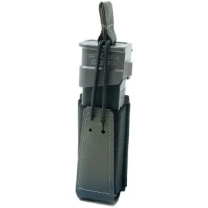 SINGLE PISTOL MAG POUCH W/BUNGEE RETENTION RANGER GREEN