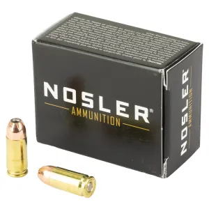 Nosler Asp 9mm Luger Jacketed Hollow Point 147 Grain 20 Rounds