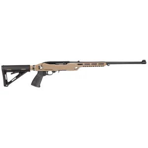 Ruger 10/22 Timber Creek Enforcer 22 LR 18.5" 10rd FDE Chassis Rifle