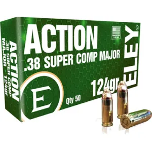 ELEY ACTION 38 SUPER 124GR FMJ