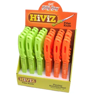 BETTS HI VIZ FILLET KNIFE DISP30PC