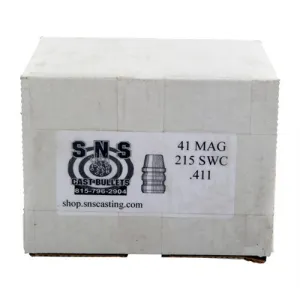 .41 CAL (.411'') 215GR SWC LEAD BULLETS 500/BOX