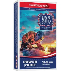 Winchester Super-X 250th Anniversary 30-06 Sprg 180gr Power-Point 200rd Case