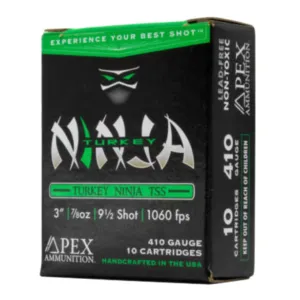 Apex Turkey Ninja Next Level TSS 12 GA 3.5" 2-1/2oz #8.5/#9.5 5rd Box