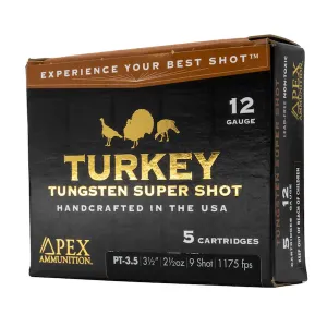 Apex TSS Deer/Hog 12 GA 3" 2oz BBB 5rd Box
