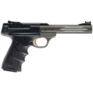 Browning Buck Mark Lite *CA Compliant 22 LR 5.50" 10+1 Matte Gray Aluminum Frame Black Aluminum Slide with Black Ultragrip RX Grip